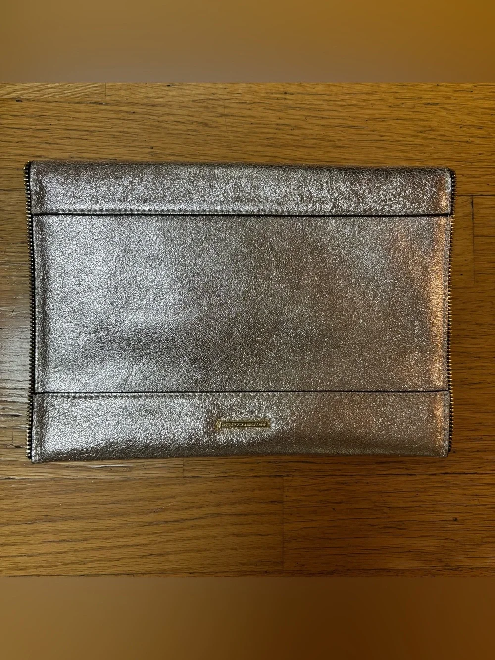 NEW Rebecca Minkoff Metallic Leo Luxury Special Occasion Whimsigoth Clutch Bag L